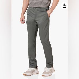 Amazon Essentials Men's Slim-Fit Stretch Golf Pant Grey 36W X 34L New
